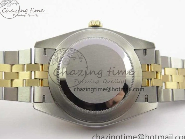 1219 DateJust 41 126333 SS YG Wrapped WWF Best Edition Gray Roman Makers Dial on SS YG Wrapped Jubilee Bracelet A Sporty 3127